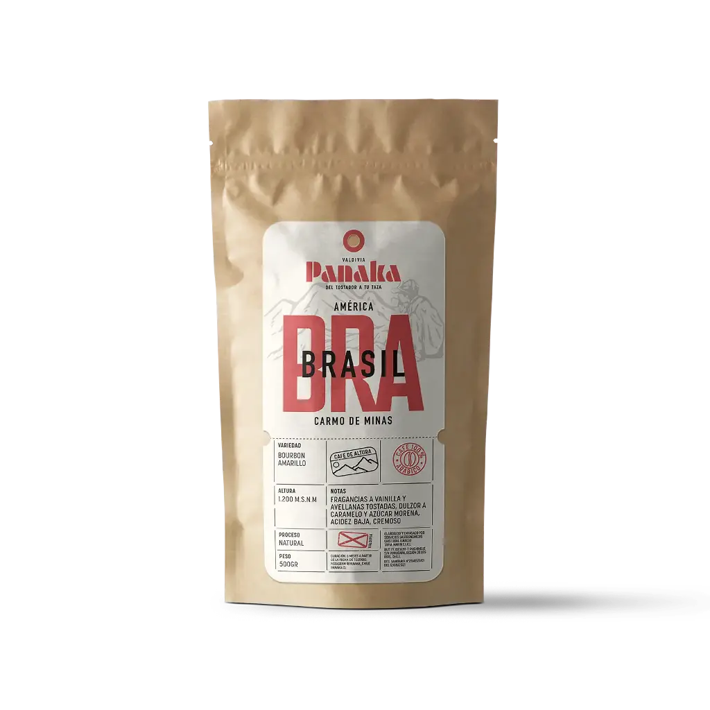 Café Panaka Origen Brasil 500 G - Grano Entero