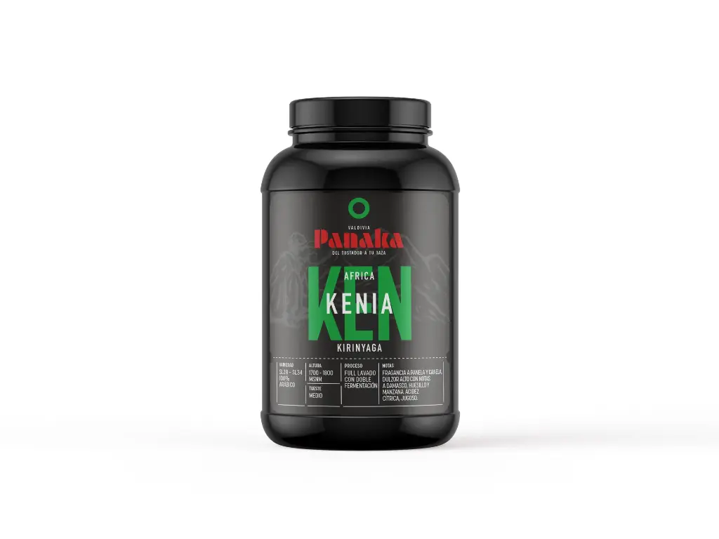 Café Panaka grano entero Kenia Kirinyaga 180 Grs